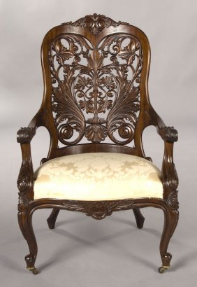 Alexander Roux or George Henkels Rosewood Chair?