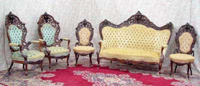 Meeks Hawkins Pattern Parlor Set