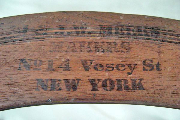 J & JW Meeks Stencil Stamp Signature