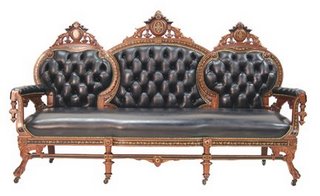 Three-piece Herter Renaissance Revival Parlor Set