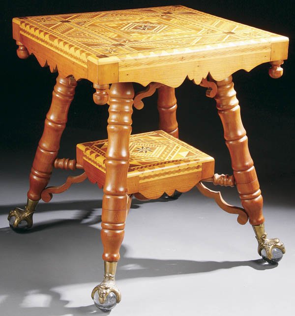 Antique Table Escapes From Jail