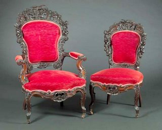 Alexander Roux Chairs with Interesting Provenance