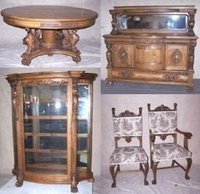R. J. Horner Oak 12 Piece Dining Set