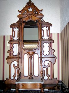 Signed Mitchell & Rammelsberg Rosewood Etagere