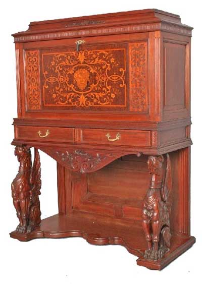 Allen and Brother Winged Griffin Desk