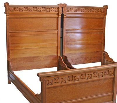 Four-Piece Aesthetic/Eastlake Bedroom Set