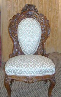 John Henry Belter "Fountain Elms" Pattern Side Chair