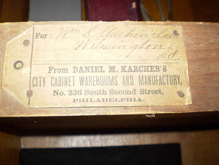 Daniel M. Karcher Bookcase For William S. Auchincloss