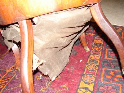 Early John Henry Belter Applied Crest Chair