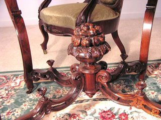 Rosewood Parlor Table attr. Meeks