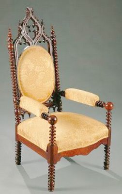 Gothic Revival Armchair