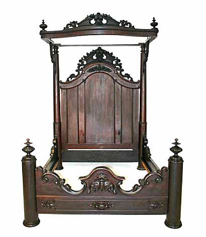 half-tester-bed