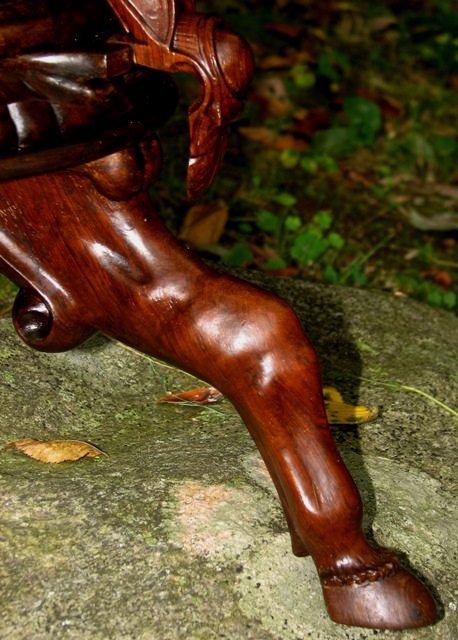 Creepy Zoomorphic Furniture Carvings