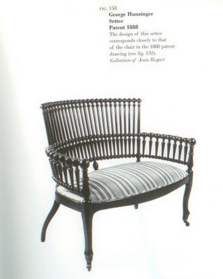 Hunzinger Lollipop Settee