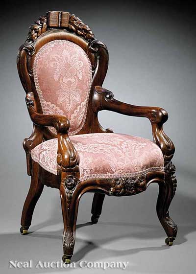 John Henry Belter Child's Chair