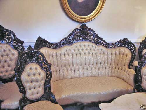 J & JW Meeks Hawkins Parlor Set J & JW Meeks Hawkins Parlor Set