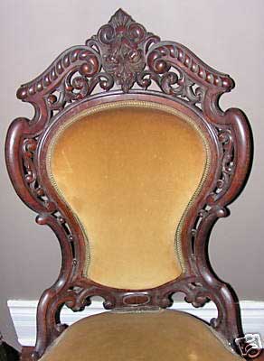 J & JW Meeks "Stanton Hall" Chair