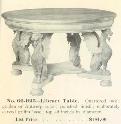 Robert Mitchell Furniture Co. Roman Arm Chair - 1904