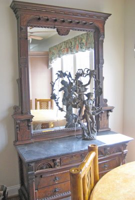 8 Foot Modern Gothic Dresser