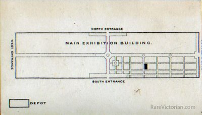 Pottier & Stymus ca. 1871 Original Business Card