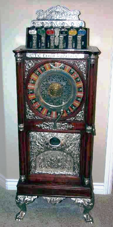 Caille Eclipse Upright Antique Slot Machine