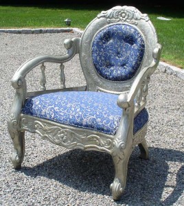 Tin Clad Antique Victorian Chair