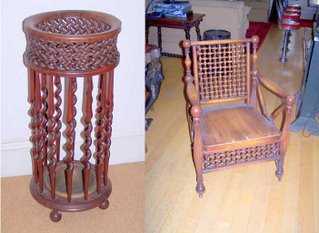 Moorish Fretwork and Spindle Lattice-Work Identification