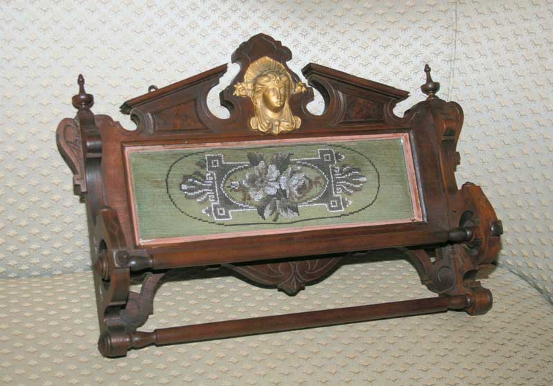 Victorian Renaissance Revival Towel Rack